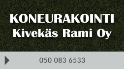 Koneurakointi Kivekäs Rami Oy logo